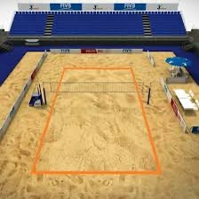 Voleybol - Saha Çizgisi - Standart